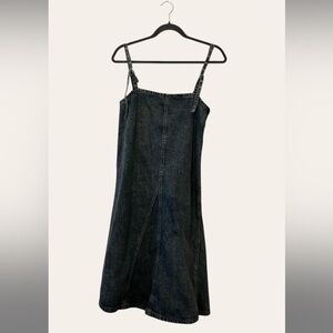 zara denim dress